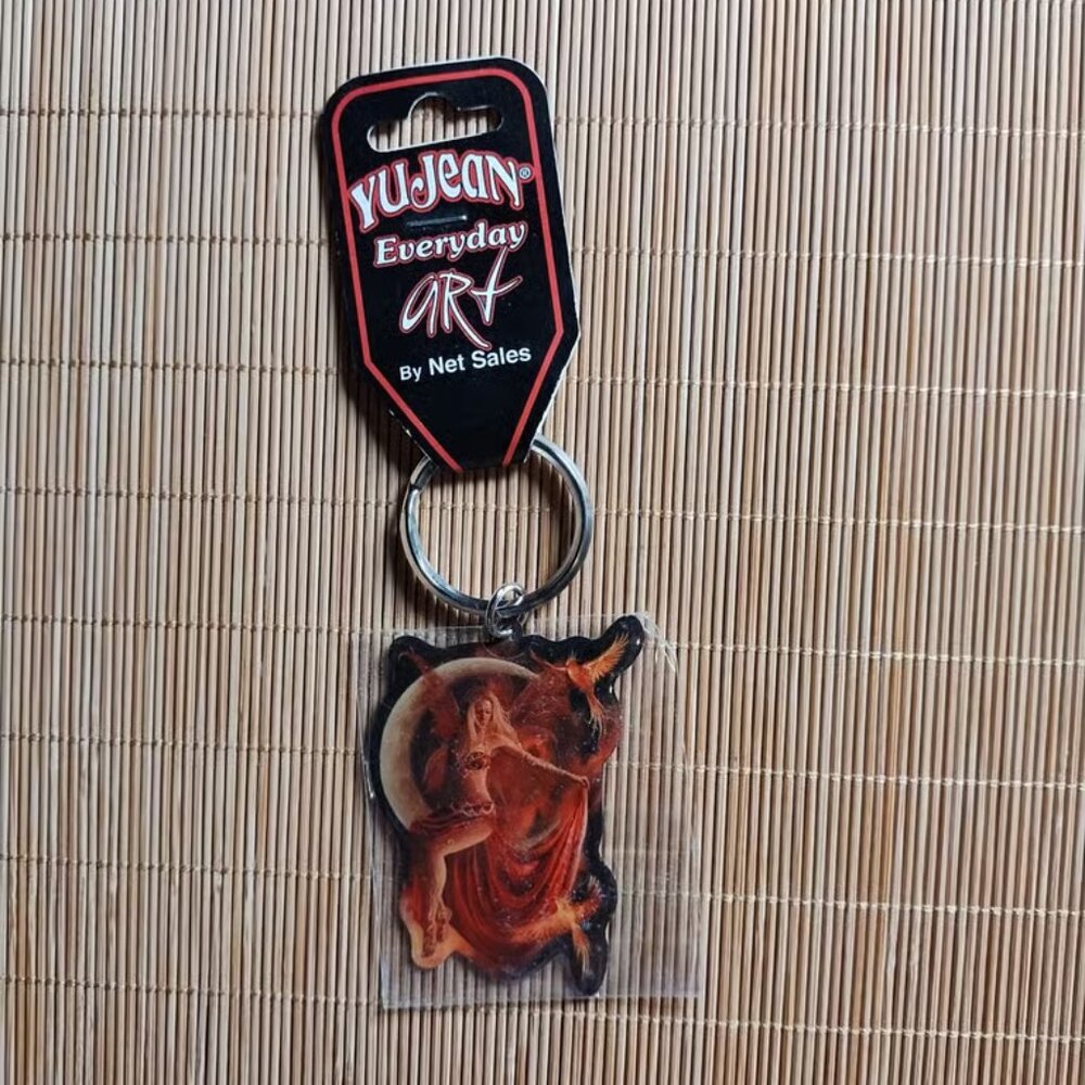 FireMoon Keychain